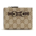 Brown Cotton Wallet