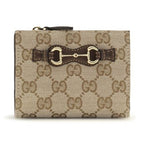 Brown Cotton Wallet