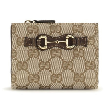 Brown Cotton Wallet
