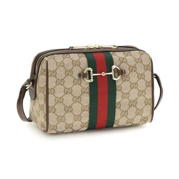 Beige Fabric Shoulder Bag