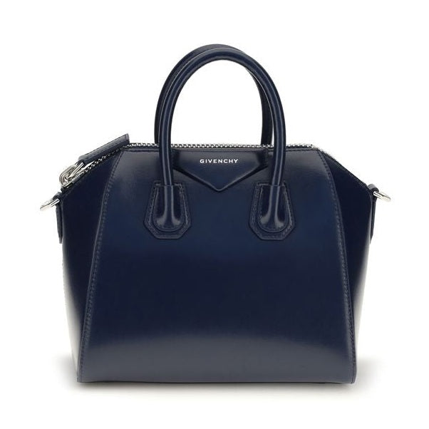 Blue Calf Leather Bos Taurus Handbag