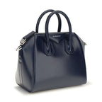 Blue Calf Leather Bos Taurus Handbag
