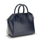 Blue Calf Leather Bos Taurus Handbag