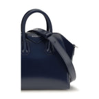 Blue Calf Leather Bos Taurus Handbag