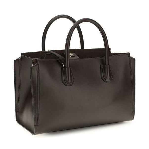 Brown Calf Leather Bos Taurus Handbag