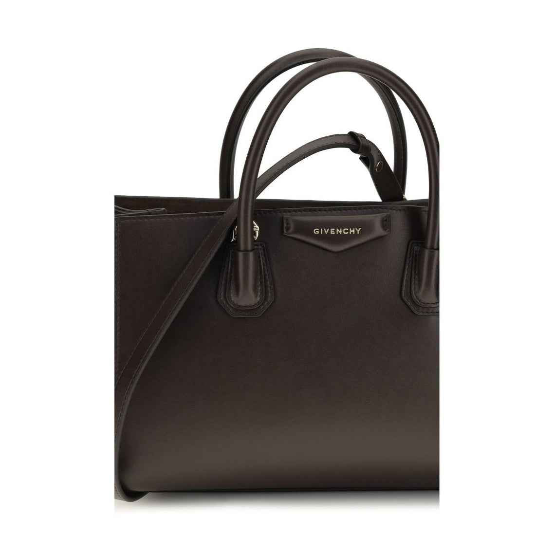Brown Calf Leather Bos Taurus Handbag