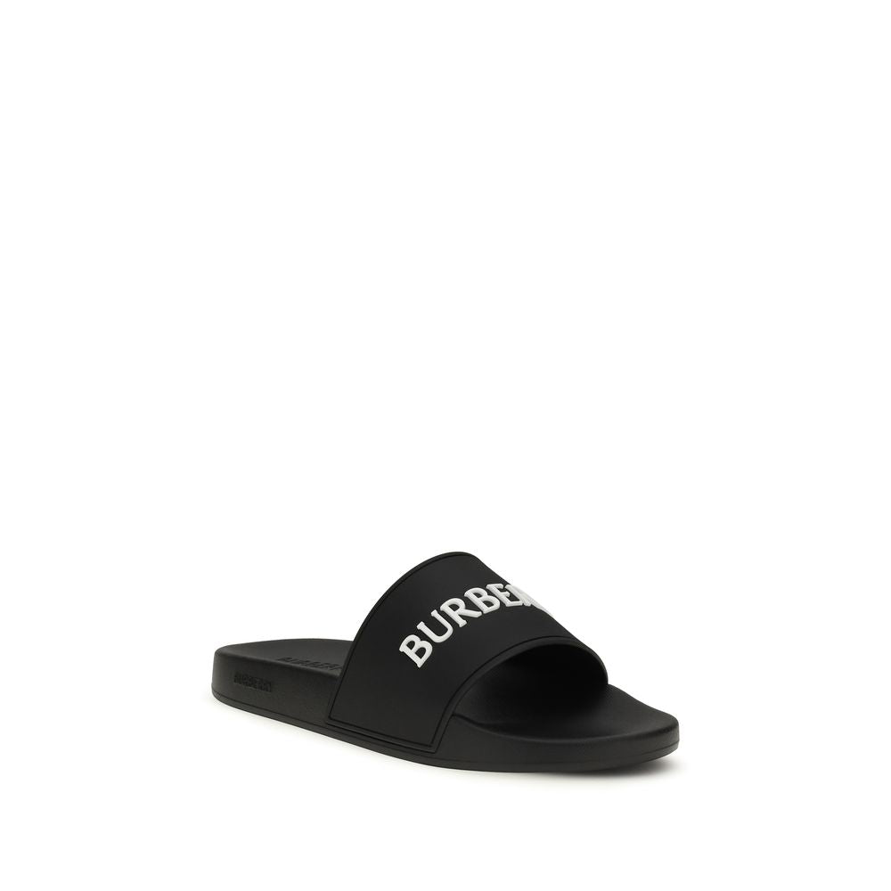 Black Rubber Sandals