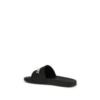 Black Rubber Sandals