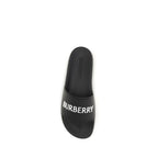 Black Rubber Sandals