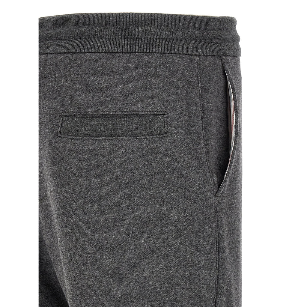 Gray Cotton Joggers (Workout Pants)