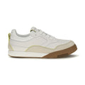 White Calf Leather Bos Taurus Low Top Sneakers