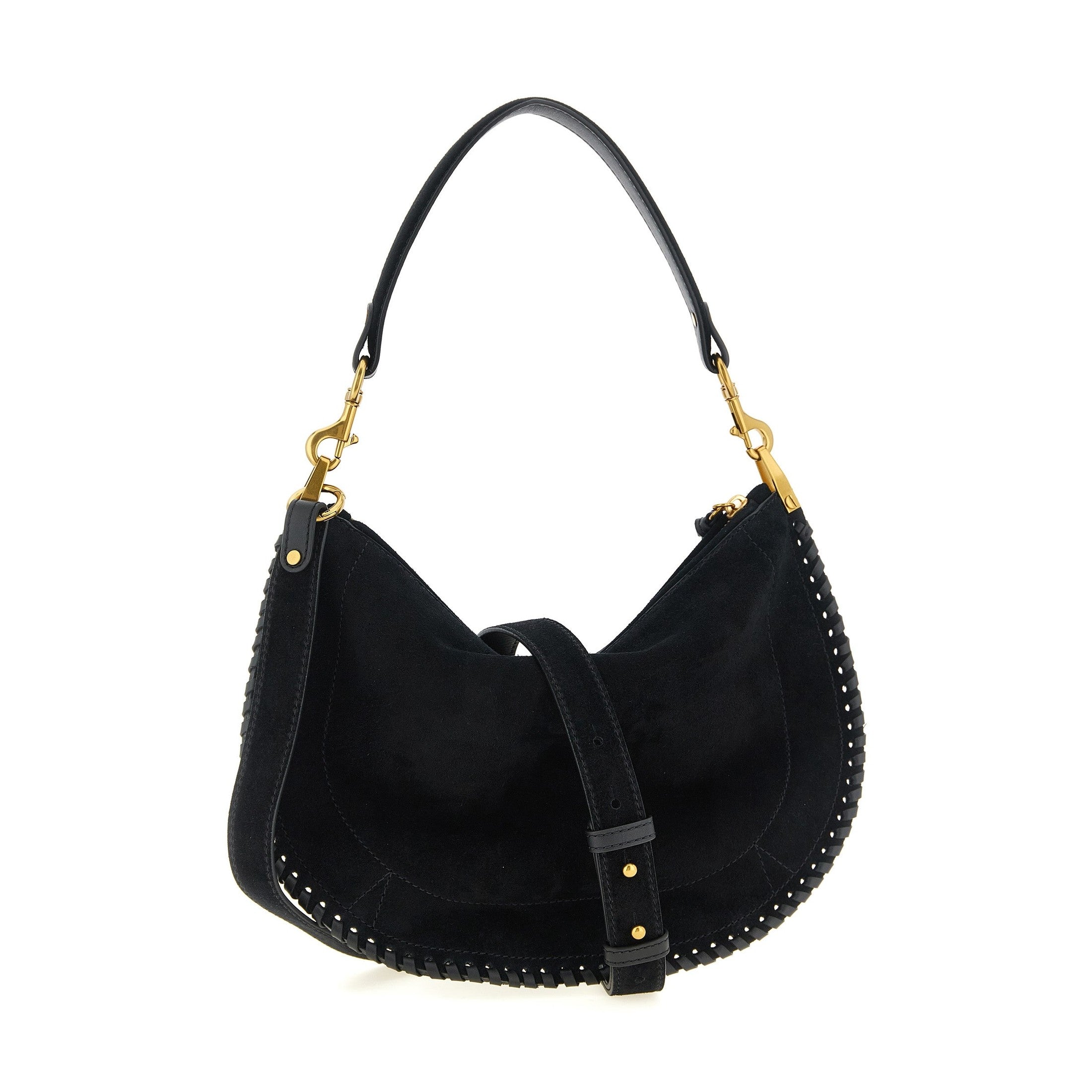 Black Cowhide Handbag