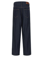Blue Cotton Jeans Denim