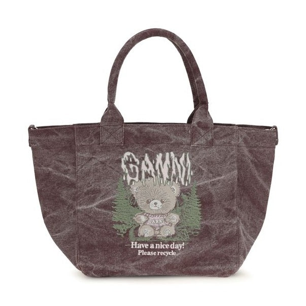 Bordeaux Cotton Shoulder Bag