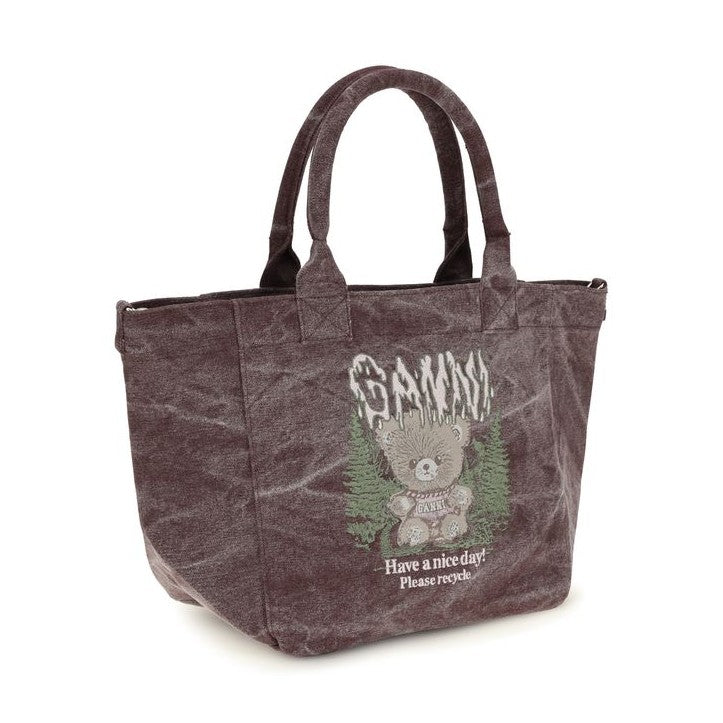 Bordeaux Cotton Shoulder Bag