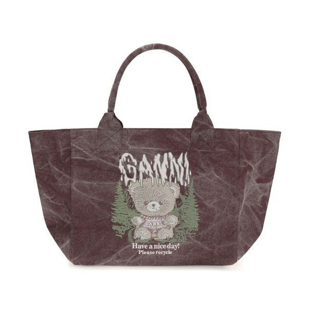 Bordeaux Cotton Shoulder Bag