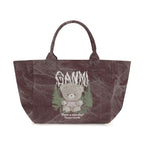 Bordeaux Cotton Shoulder Bag