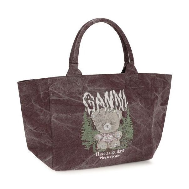 Bordeaux Cotton Shoulder Bag