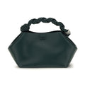 Bicolor Recycled Leather Shoulder Bag