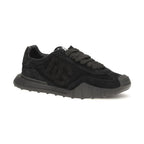 Black Calf Leather Bos Taurus Athletic Sneakers
