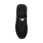 Black Calf Leather Bos Taurus Athletic Sneakers