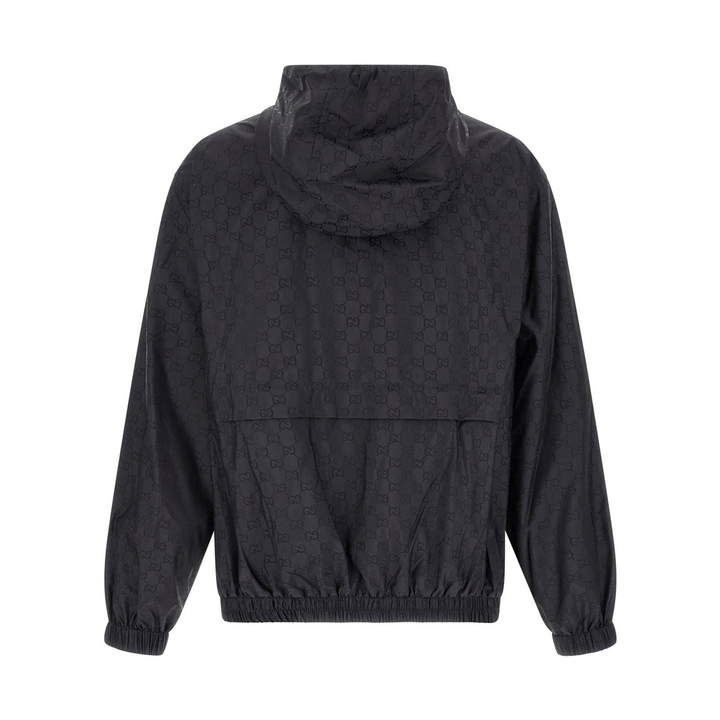 Black Polyamide Shell Jacket
