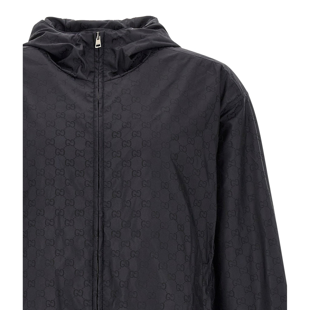 Black Polyamide Shell Jacket