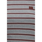 Gray Cotton Long Sleeve T-Shirt