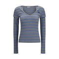Gray Cotton Long Sleeve T-Shirt