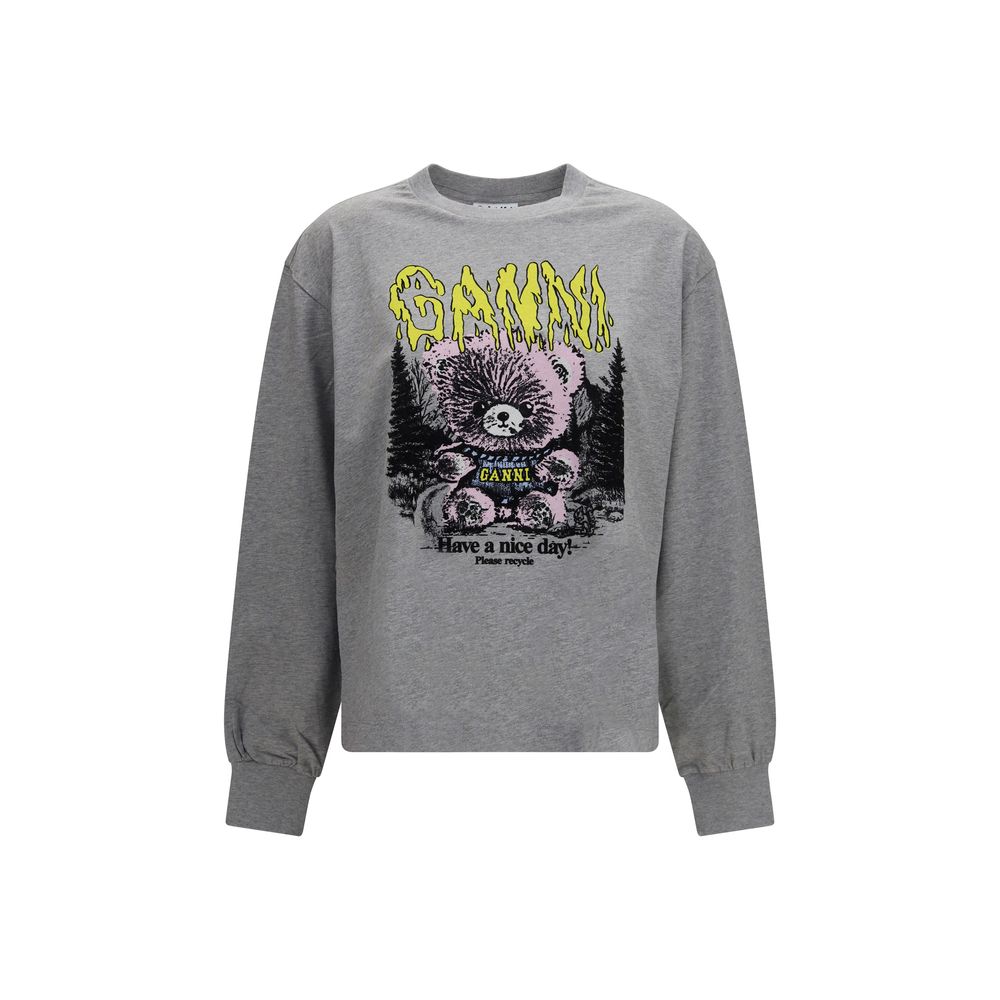 Gray Cotton Sweatshirt