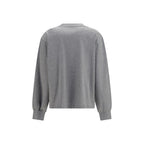 Gray Cotton Sweatshirt