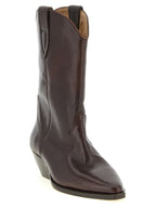 Brown Cowhide Chelsea Boots
