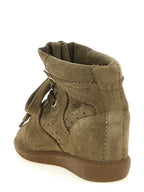 Beige Cowhide Sneakers