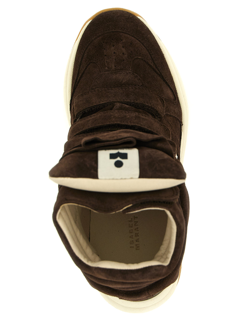 Brown Calfskin Athletic Sneakers