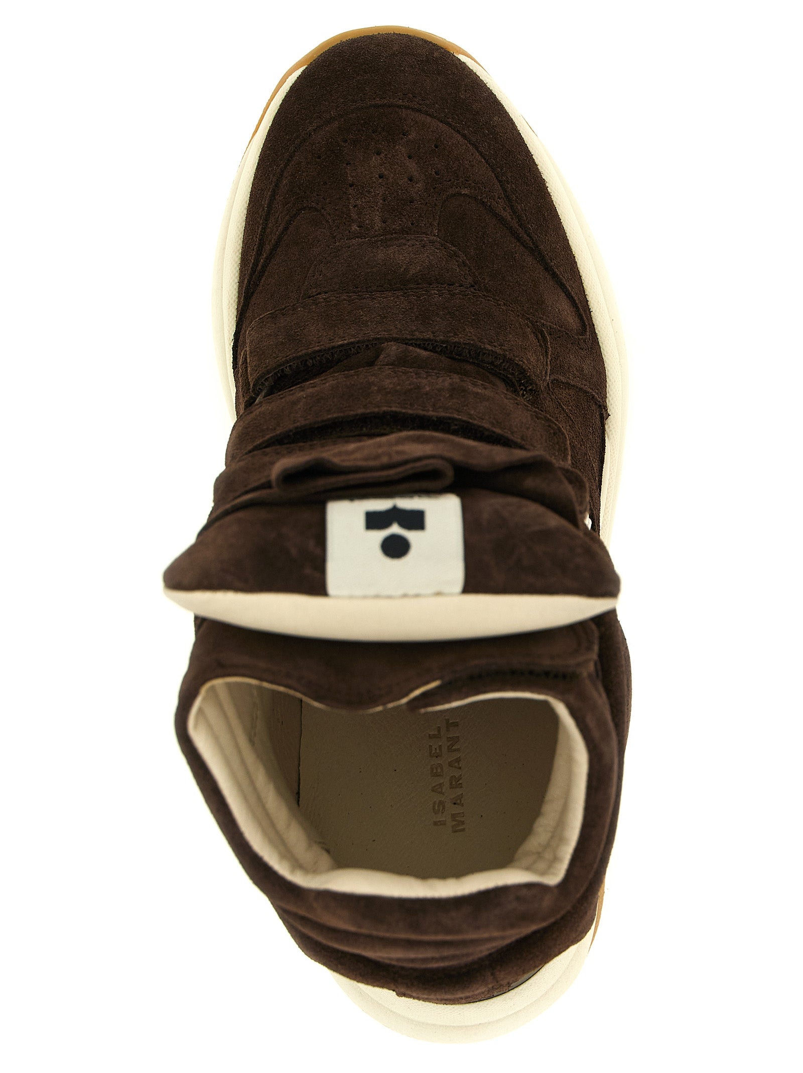 Brown Calfskin Athletic Sneakers