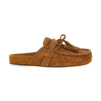 Brown Cowhide Slip-On Loafers
