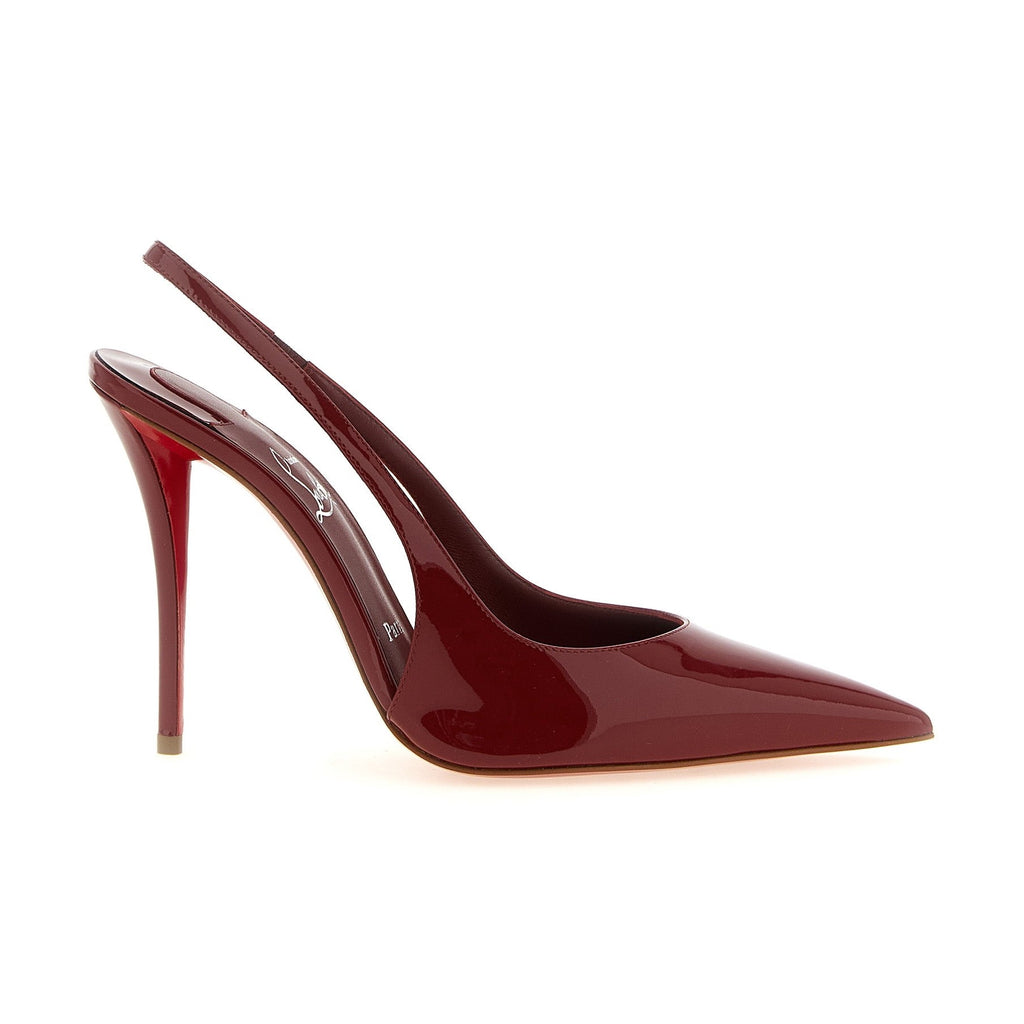 Red Calfskin High Heel Pumps