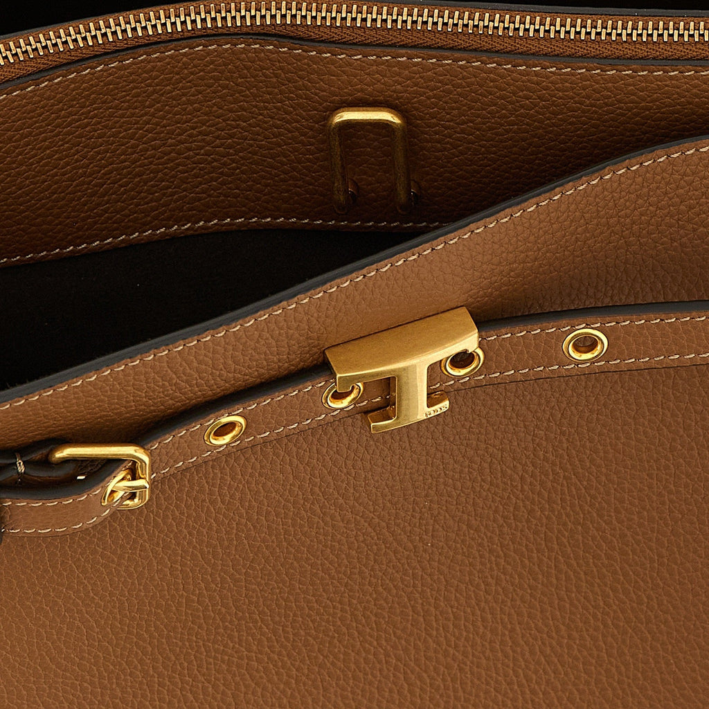 Brown Calfskin Handbag