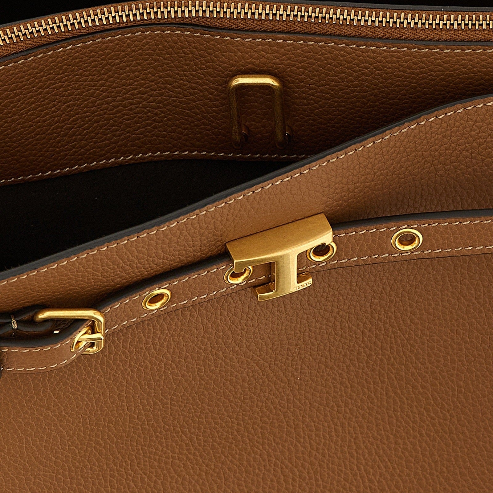 Brown Calfskin Handbag