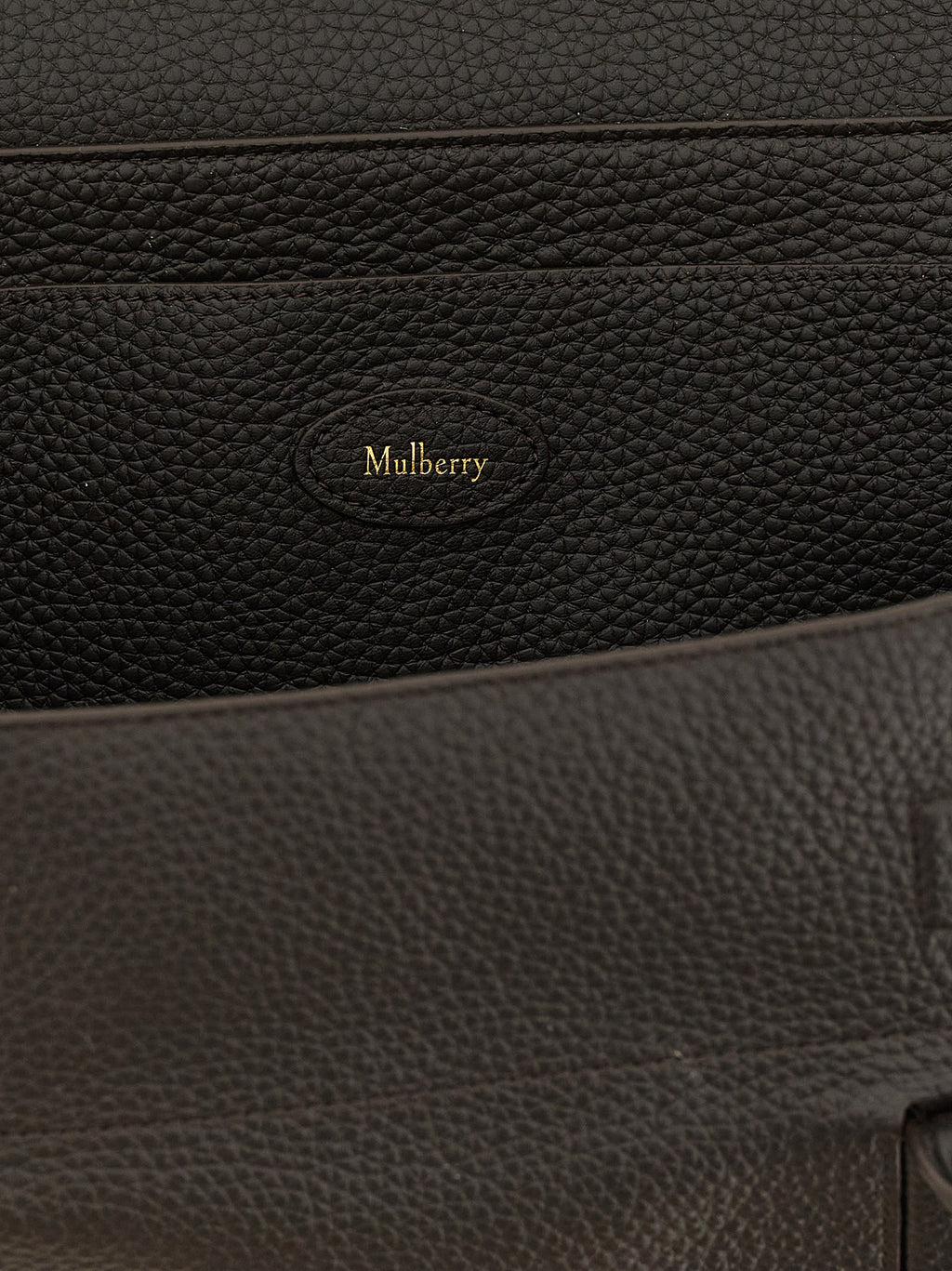 Black Calfskin Shoulder Bag