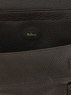 Black Calfskin Shoulder Bag