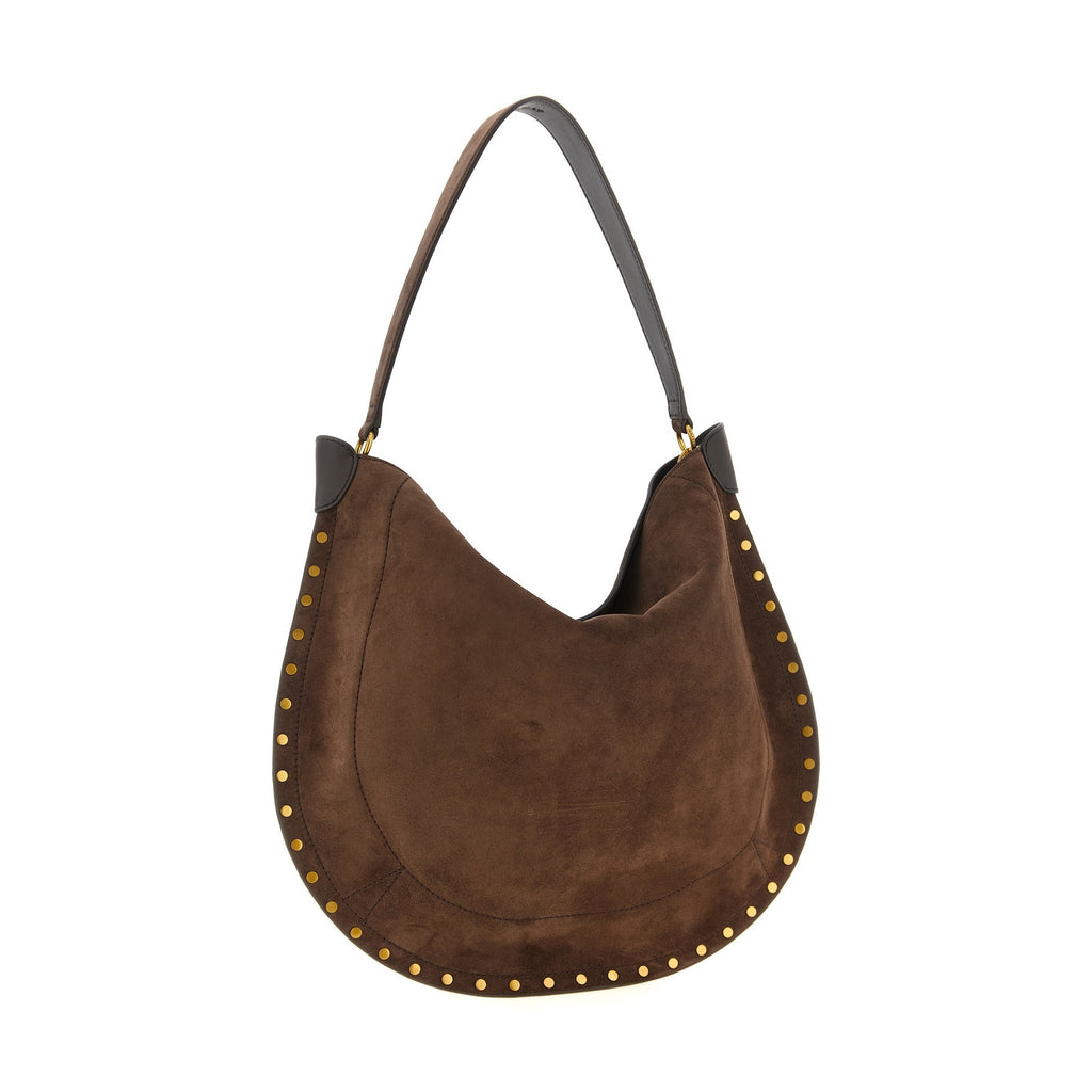 Brown Cowhide Shoulder Bag
