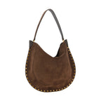 Brown Cowhide Shoulder Bag