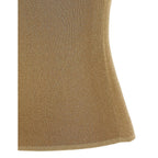 Gold Polyamide Sleeveles T-Shirt