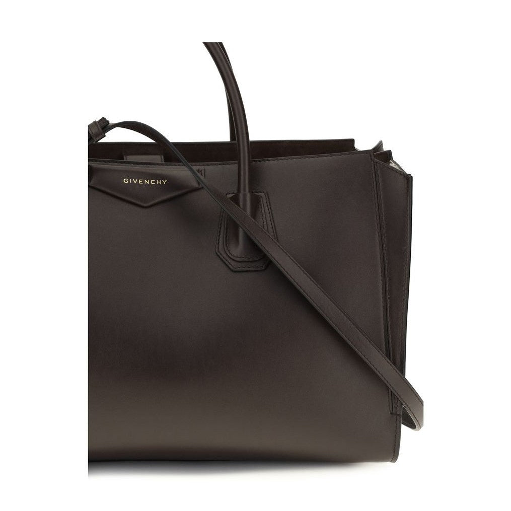 Brown Calf Leather Bos Taurus Handbag