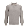 Gray Cashmere Sweatshirt