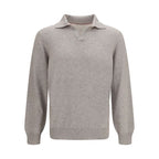 Gray Cashmere Sweatshirt