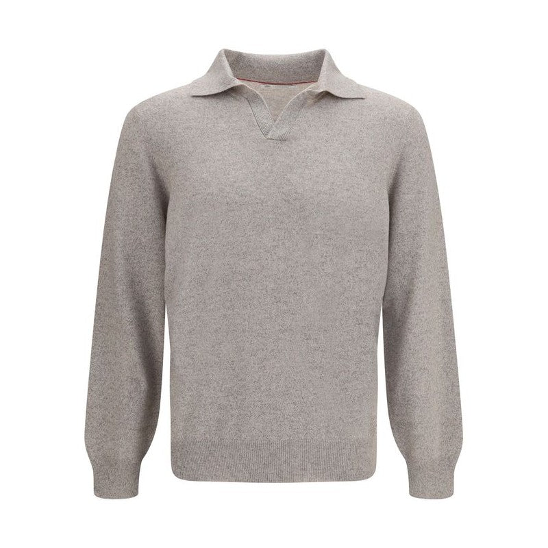 Gray Cashmere Sweatshirt