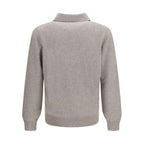 Gray Cashmere Sweatshirt