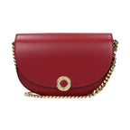 Red Leather Shoulder Bag